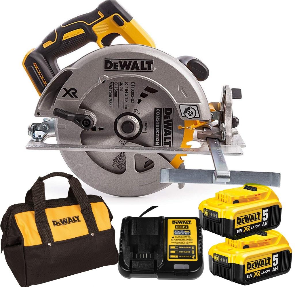 MÁY CƯA ĐĨA PIN CẦM TAY 18V DEWALT DCS570P2- HÀNG CHÍNH HÃNG