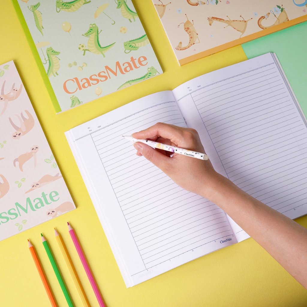 Lốc 5 Vở KN Classmate 120 Trang Pattern NB5-12-0608 - Bìa Vở Cán Vân Chống Nước