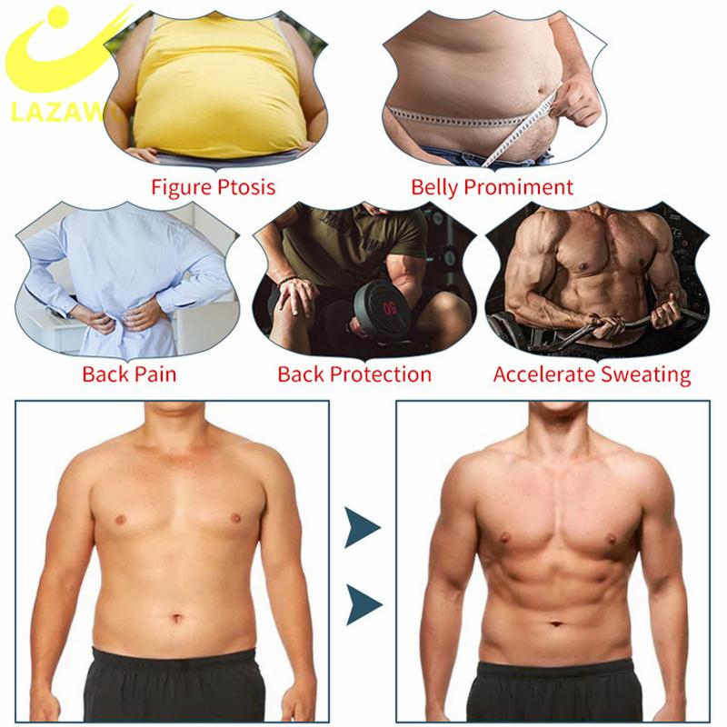 LAZAWG Nam Eo Huấn Luyện Dây Tập Toàn Thân Giảm Béo Dây Tập Thể Dục Tập Bụng Nịt Giảm Mỡ Bụng Đốt Người Mẫu Dây Shapewears