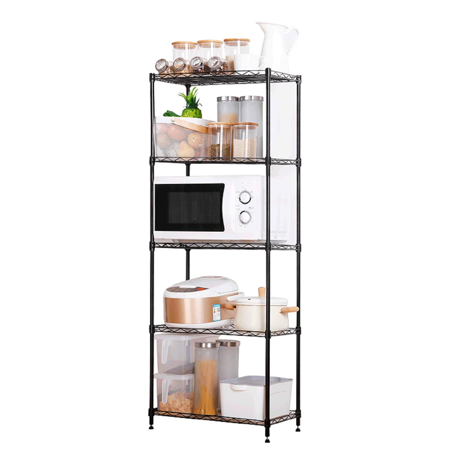 Kệ 5 tầng cho nhà bếp chịu lực, chống gỉ