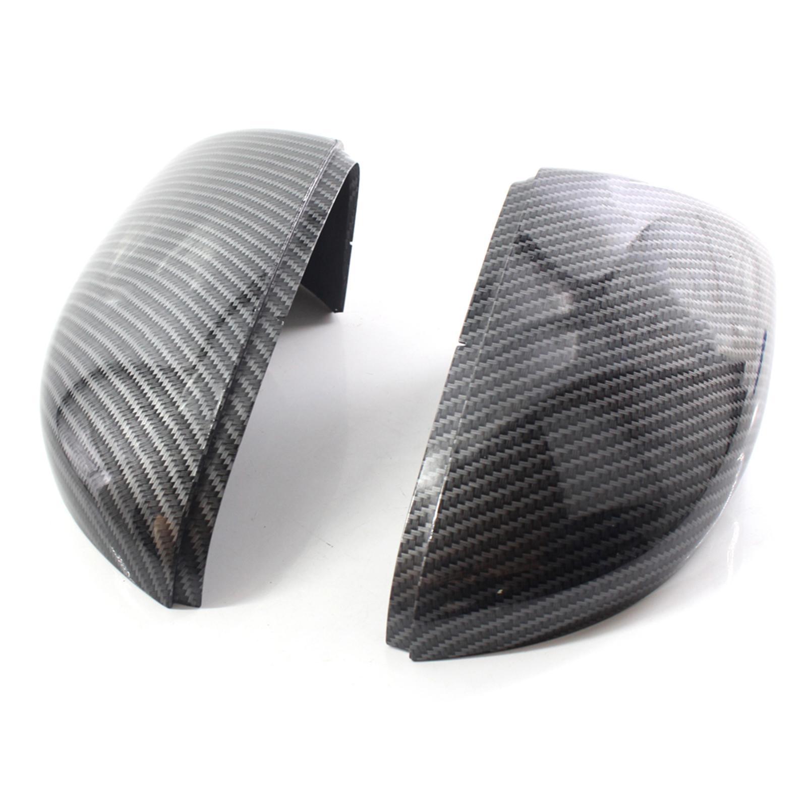 2x Rearview Mirror Cover Vehicle Replacement Supplies for GOLF MK6