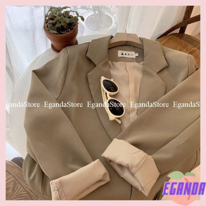 Áo vest nữ 2 lớp - Áo blazer trơn/kẻ đủ màu đen, be, nâu (hình thật/video/sẵn