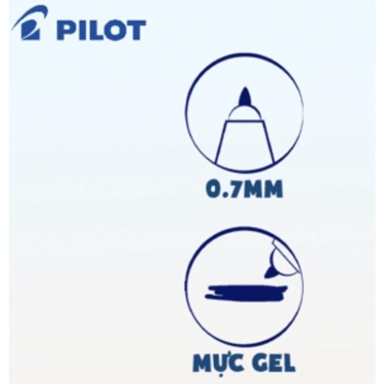 Bút Gel ký Pilot Mr 2 mực xanh BL-MR2-F-CDL-L, tip 0.7mm chính hãng cao cấp dành cho doanh nhân