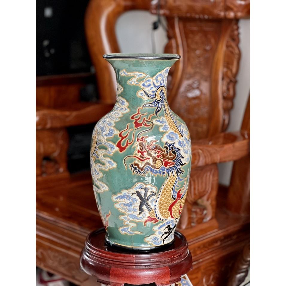 BÌNH RỒNG VÀ RÔNG PHỤNG GỐM SỨ THỦ CÔNG NAM BỘ