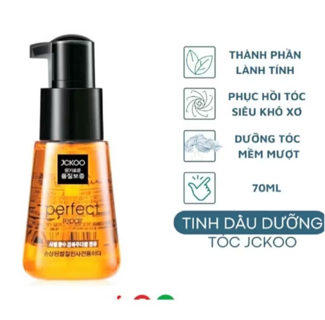 CHAI TINH DẦU DƯỠNG TÓC LÀM TÓC BÓNG MƯỢT ĐẸP