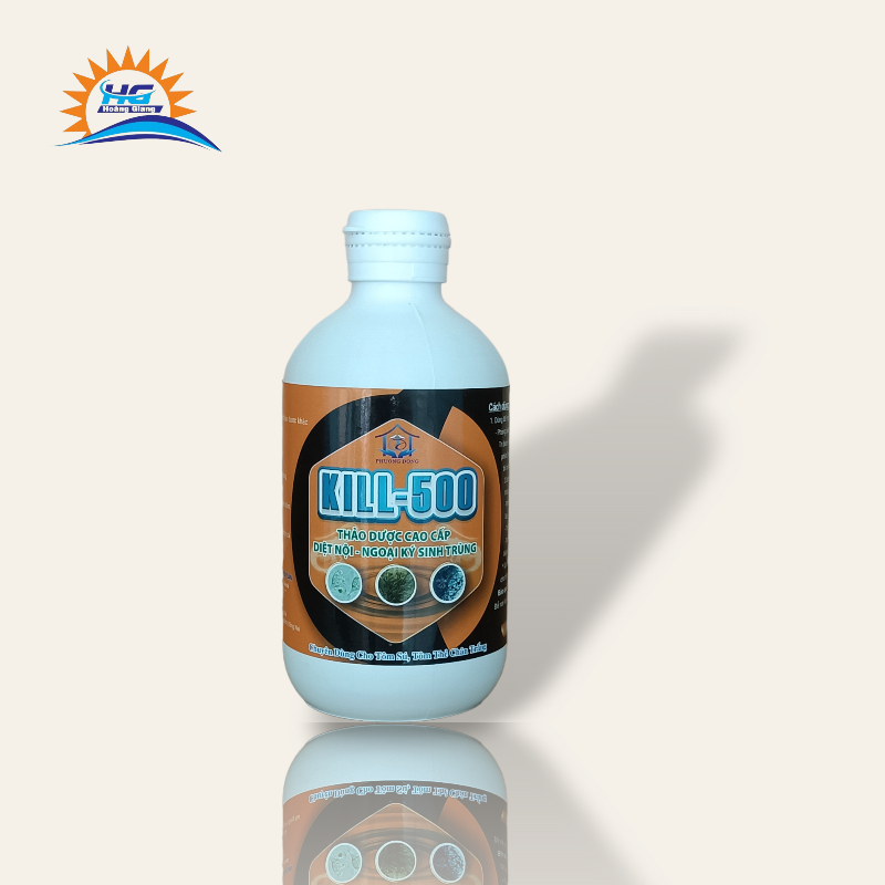 Sổ ký sinh trùng đường ruột cho tôm, an toàn hiệu quả, chai 250ml.