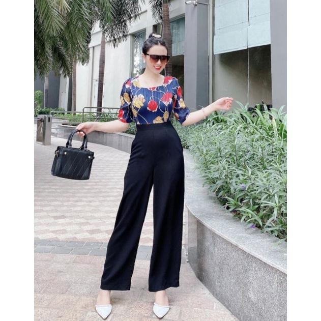 JUMPSUIT HỌA TIẾT SIÊU SANG