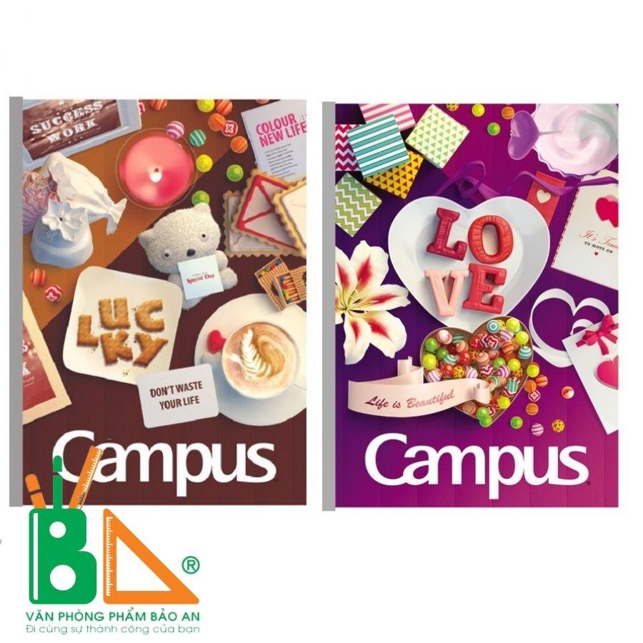 SALE SLL! Vở Kẻ Ngang Campus 120 trang Gift