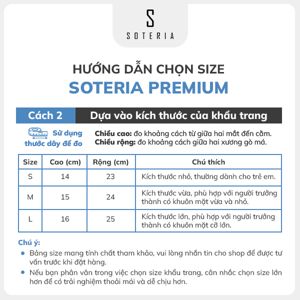 Khẩu trang thời trang Soteria Blueline ST011 - N95 lọc hơn 99% bụi mịn 0.1 micro