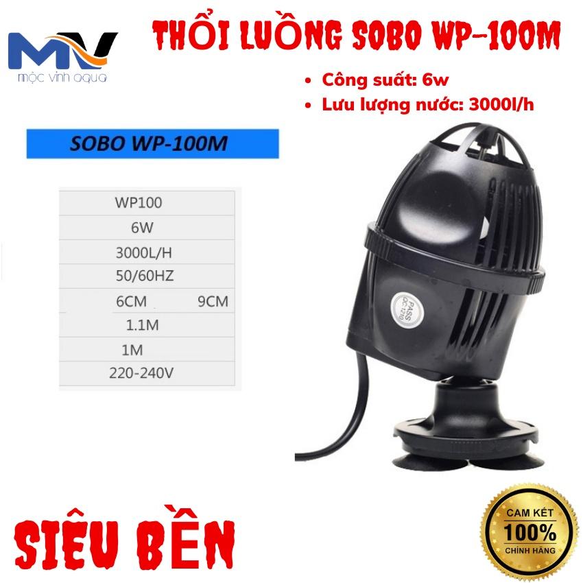 MÁY THỔI LUỒNG HỒ CÁ SOBO WP-100M | CỬA HÀNG CÁ CẢNH VÀ THIẾT BỊ LỌC NƯỚC HỒ CÁ MỘC VINH AQUA