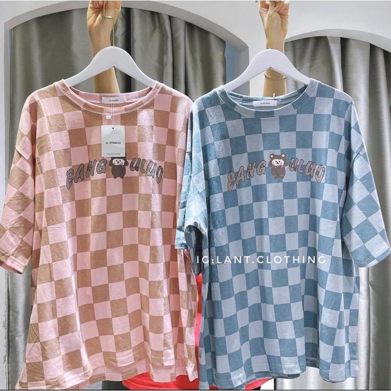 Áo Phông ô vuông