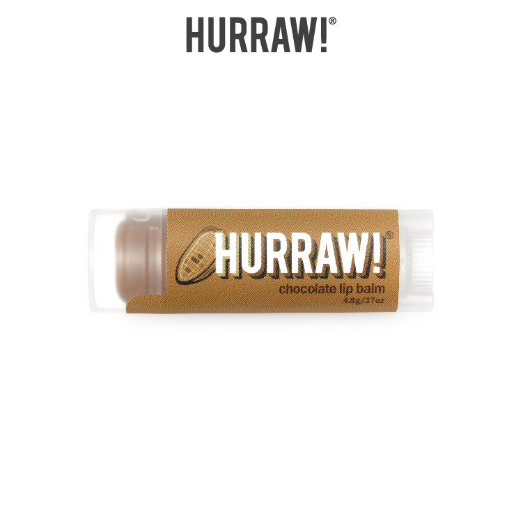 Son dưỡng môi Hurraw! Balm - Hương sô cô la 4.8g/.17oz