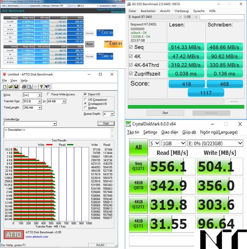 Ổ Cứng SSD FASPEED 240Gb - Hàng Chính Hãng