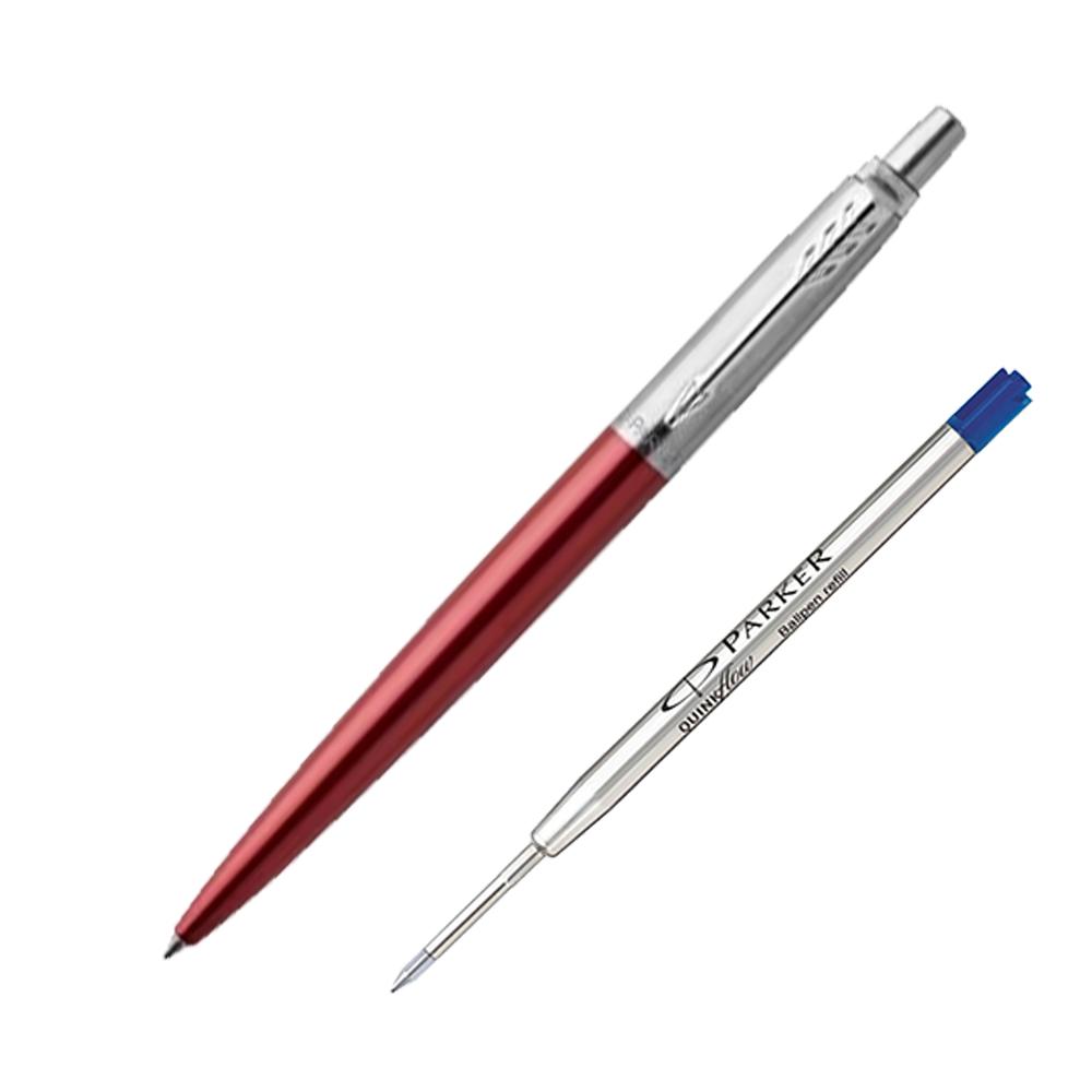 Bút Ký Tên Parker, Viết Bi Kí Cao Cấp Jotter Đ-KST Red CT TB6-1953348, Khắc Tên Chữ Miễn Phí, Quà Tặng Cho Sếp