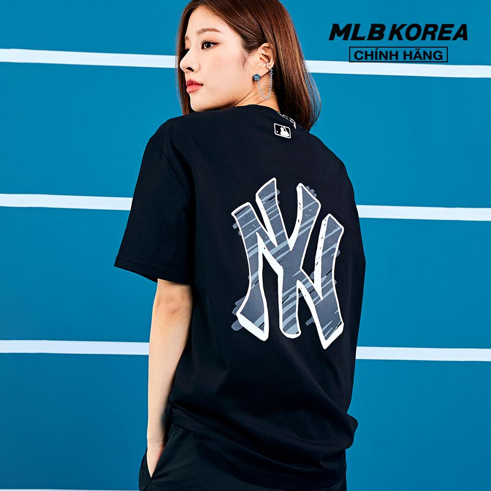 MLB - Áo thun cổ tròn ngắn tay Basic Back Logo 3ATS03023