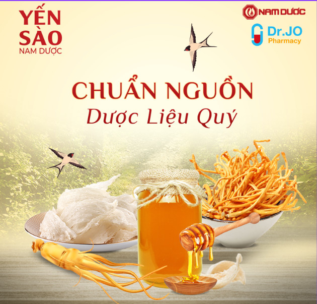 YẾN SÀO NAM DƯỢC TỔ YẾN CHƯNG HỒNG SÂM &amp; ĐÔNG TRÙNG