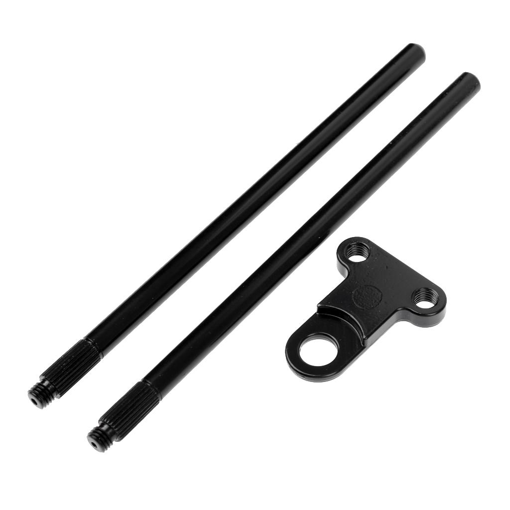2x Aluminium Alloy Snag Bar Ears Connect With Bite Alarm Carp Fishing Tackle