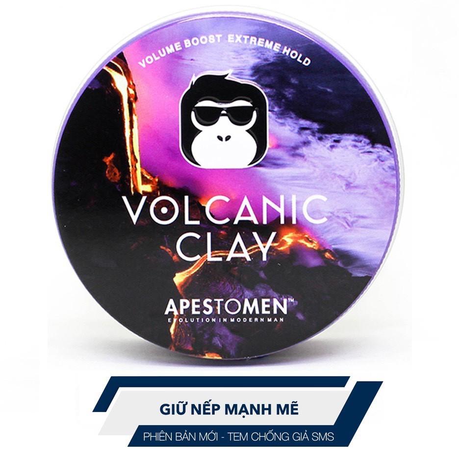 Sáp Vuốt Tóc Nam Apestoment Volcanic Clay 80g Chính Hãng