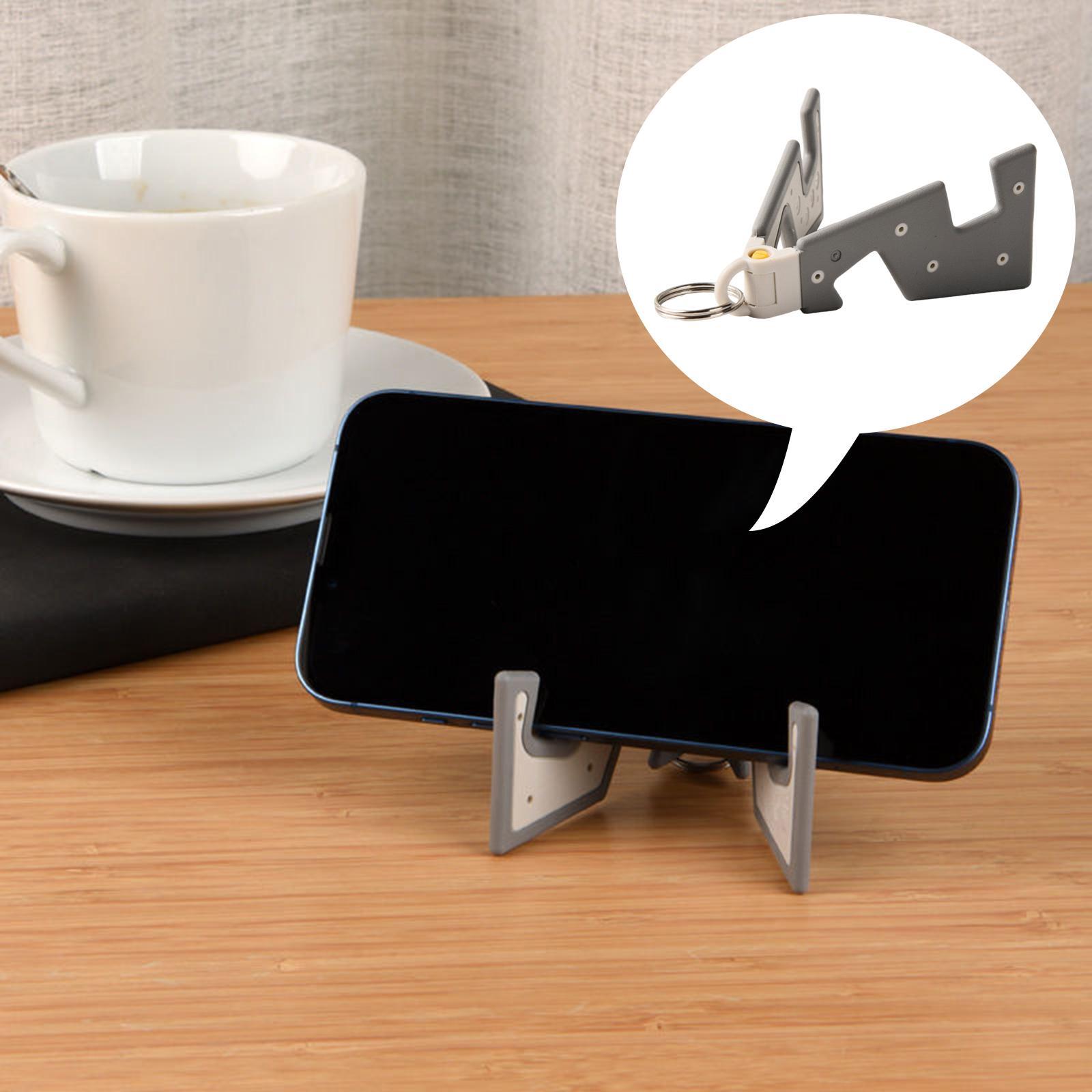 Foldable Keychain Multipurpose Phone Holder Keychain for Home Outdoor Travel