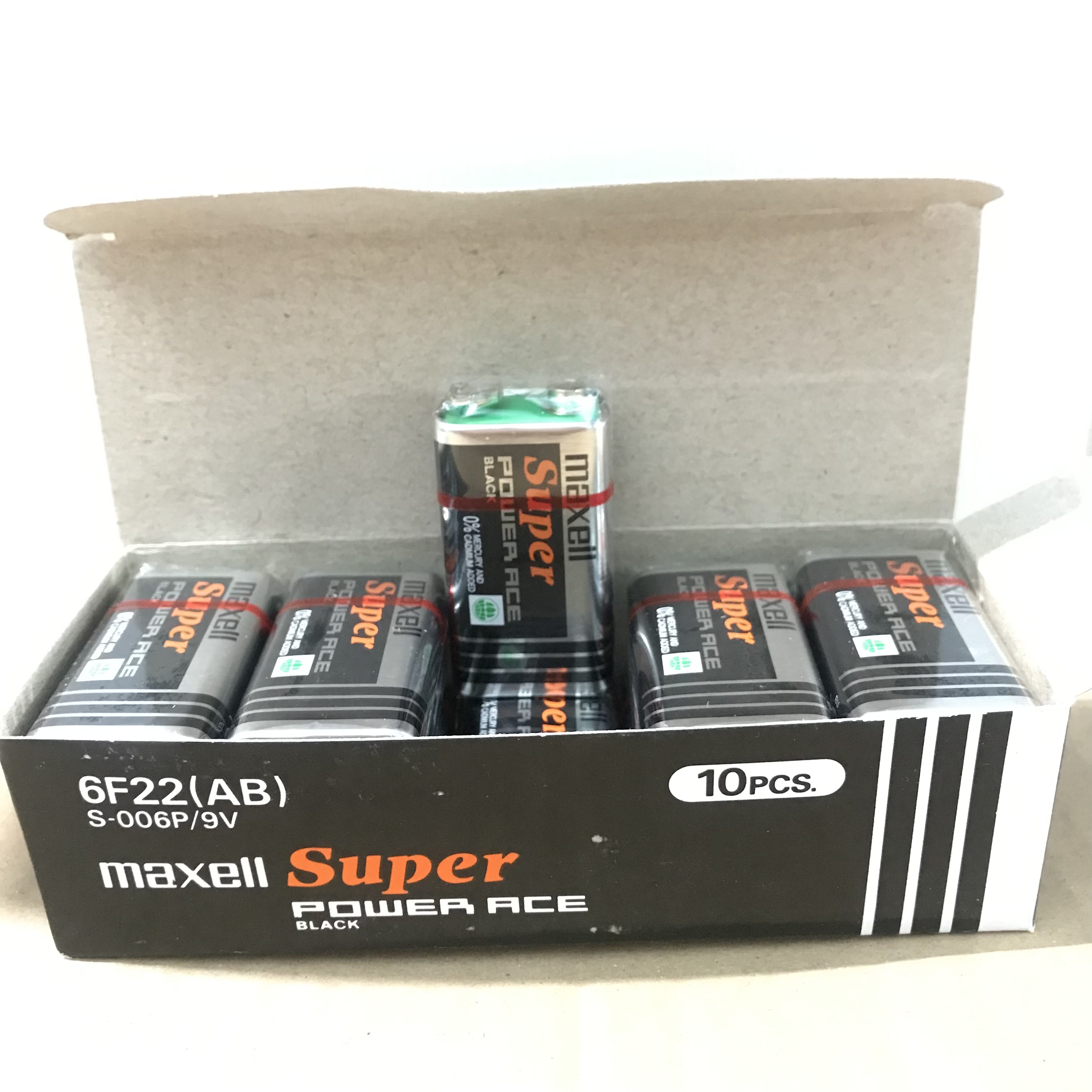 Hộp 10 Viên Pin 9V Chính Hãng Maxell