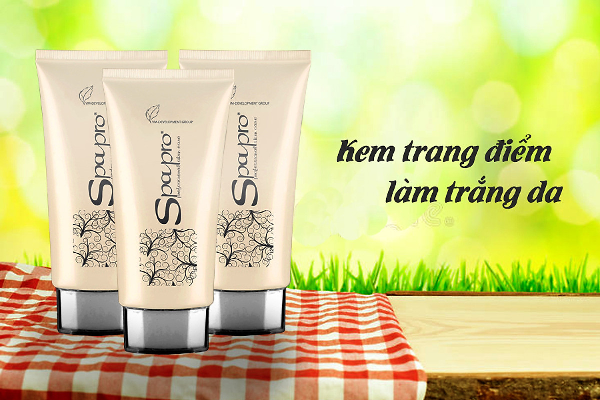 Kem Trang Điểm Trắng Da BB02 SPA PRO 40g