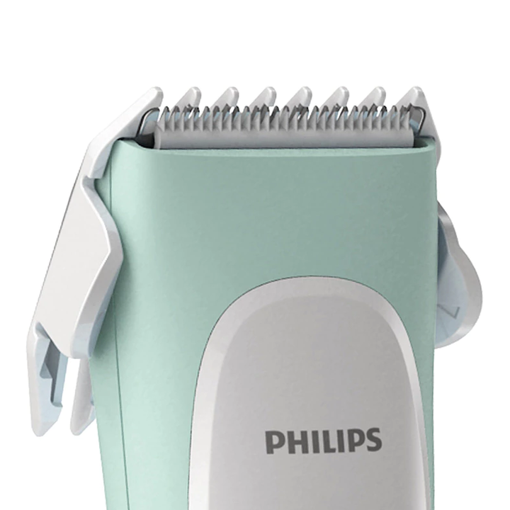 Tông đơ cắt tóc cho bé nhãn hiệu Philips lưỡi cắt ceramic cao cấp