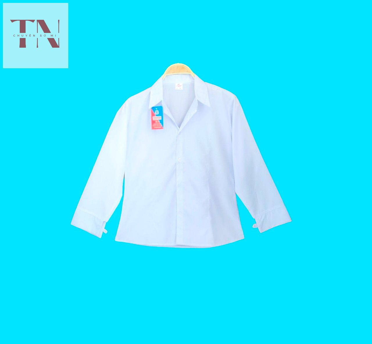 Áo sơ mi, áo sơ mi trắng, áo sơ mi nữ tay dài size 9-12