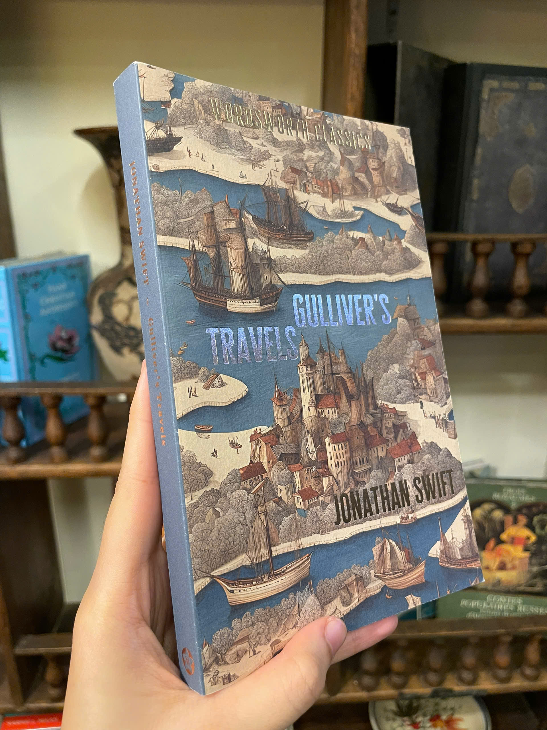 Sách - Guilliver's Travels (Wordsworth Classics) by Jonathan Swift | English Fantasy Fiction