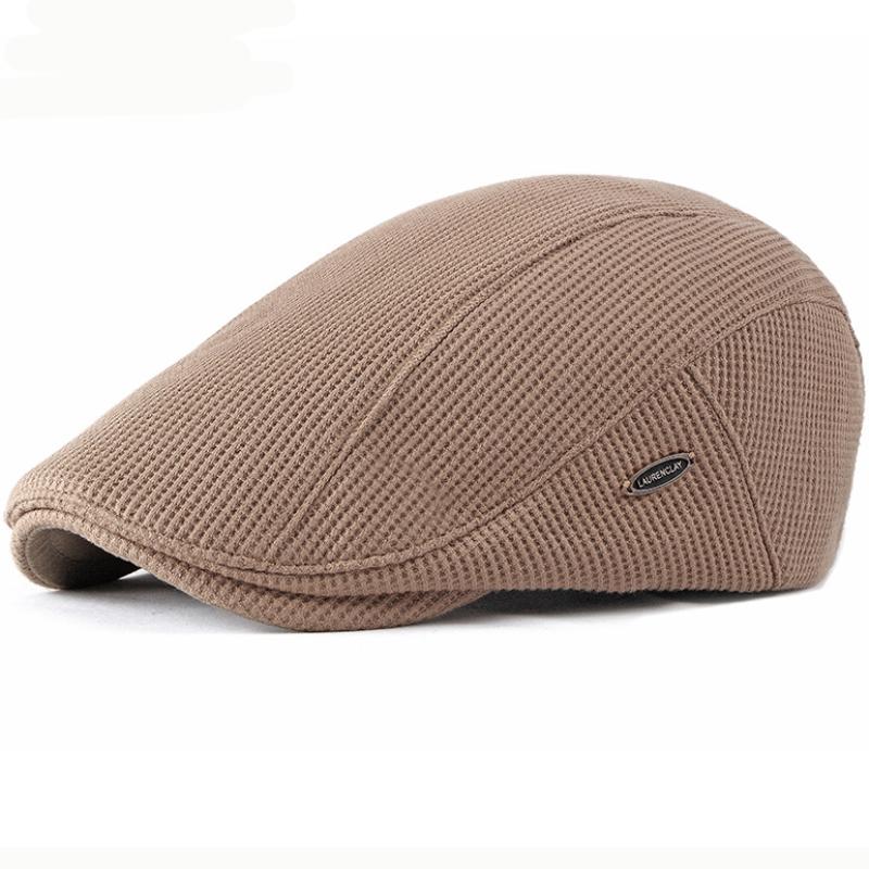 HT2646 Mũ Nồi Nắp Mới Thu Đông Nón Mũ Lưỡi Trai Nam Nữ Có Thể Điều Chỉnh Ivy Newsboy Phẳng Nắp Nguyên Khối Chất Lượng Cao Dệt Kim nón Lưỡi Trai Mũ Nồi