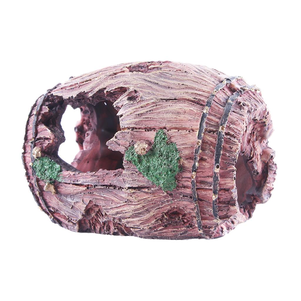 Resin Aquarium Decorations Fish Tank Reptile Terrarium Ornament
