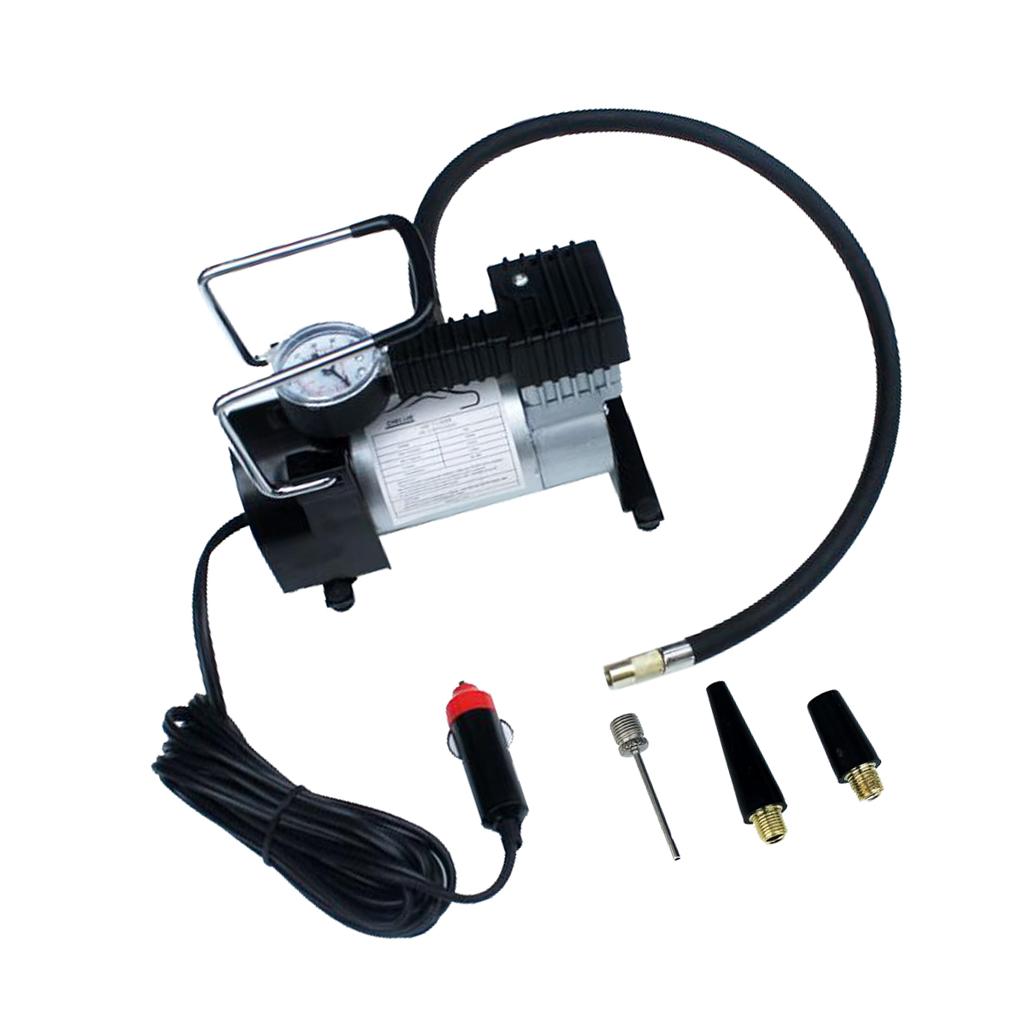12V Car High Pressure Electric Pump Air Compressor Portable Tire Inflator