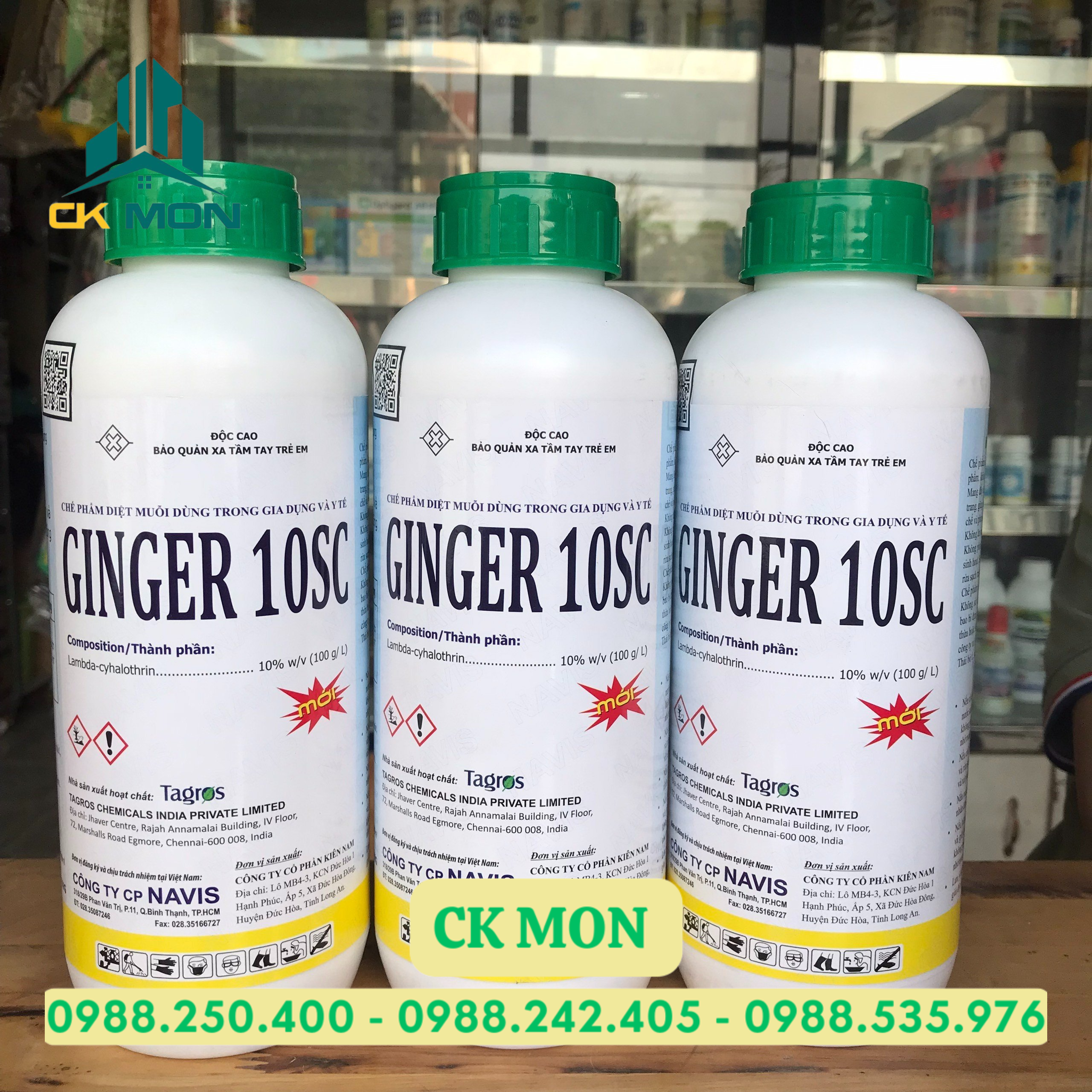 Thuốc diệt muỗi Ginger 10SC