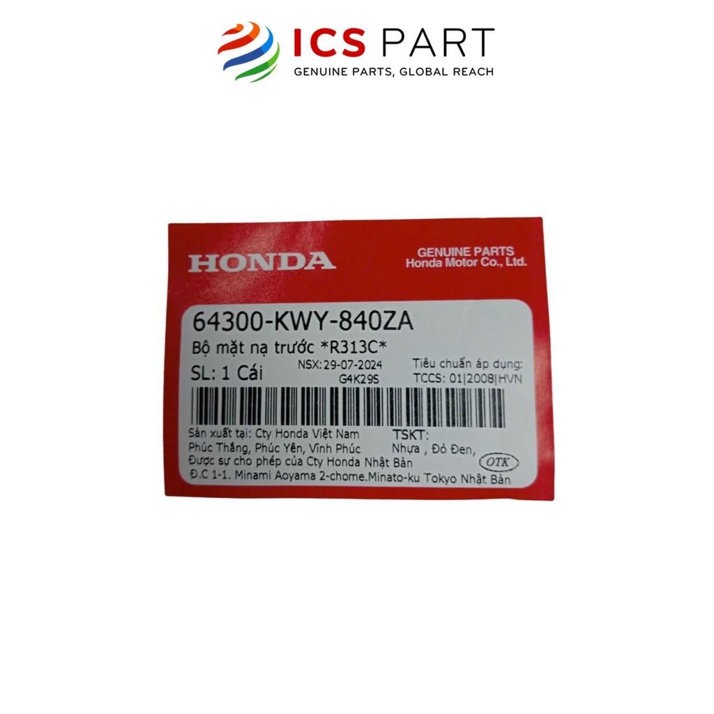 Mặt Nạ HONDA Ws 100 2008-2009 Đỏ Đun R313C (Có Tem) (64300KWY840ZA)