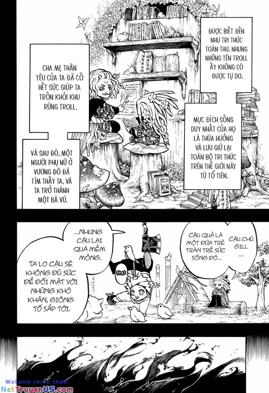 gill: "không ai có thể đánh bại ta khi ta dùng rìu!" chapter 13 8