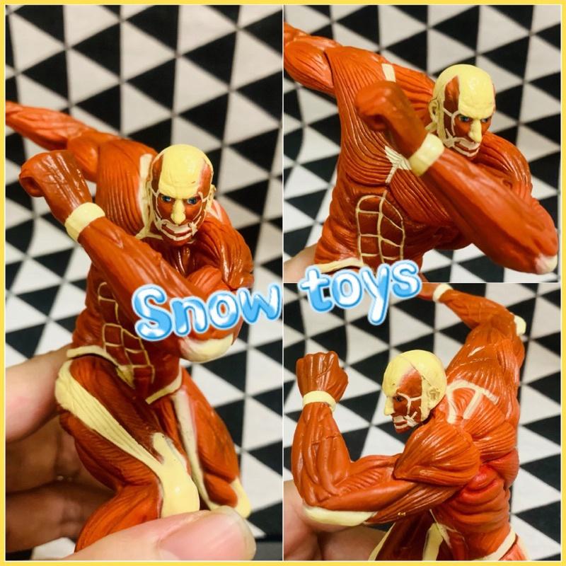 Mô hình Attack On Titan - figure nhận vật eren yeager - levi - titan quái thú - nữ nhân - khổng lồ -búa chiến