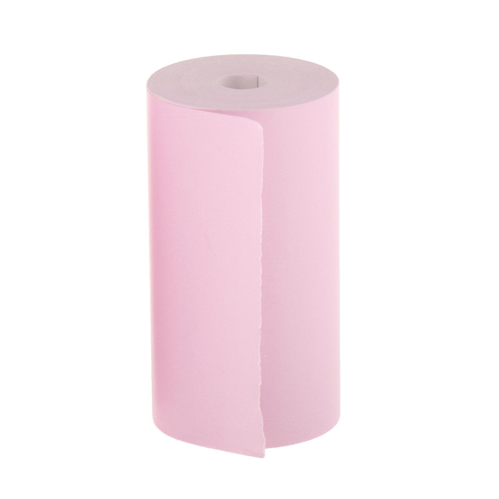 5pcs Colored Printing Paper Roll Thermal Printer Portable 57x30mm