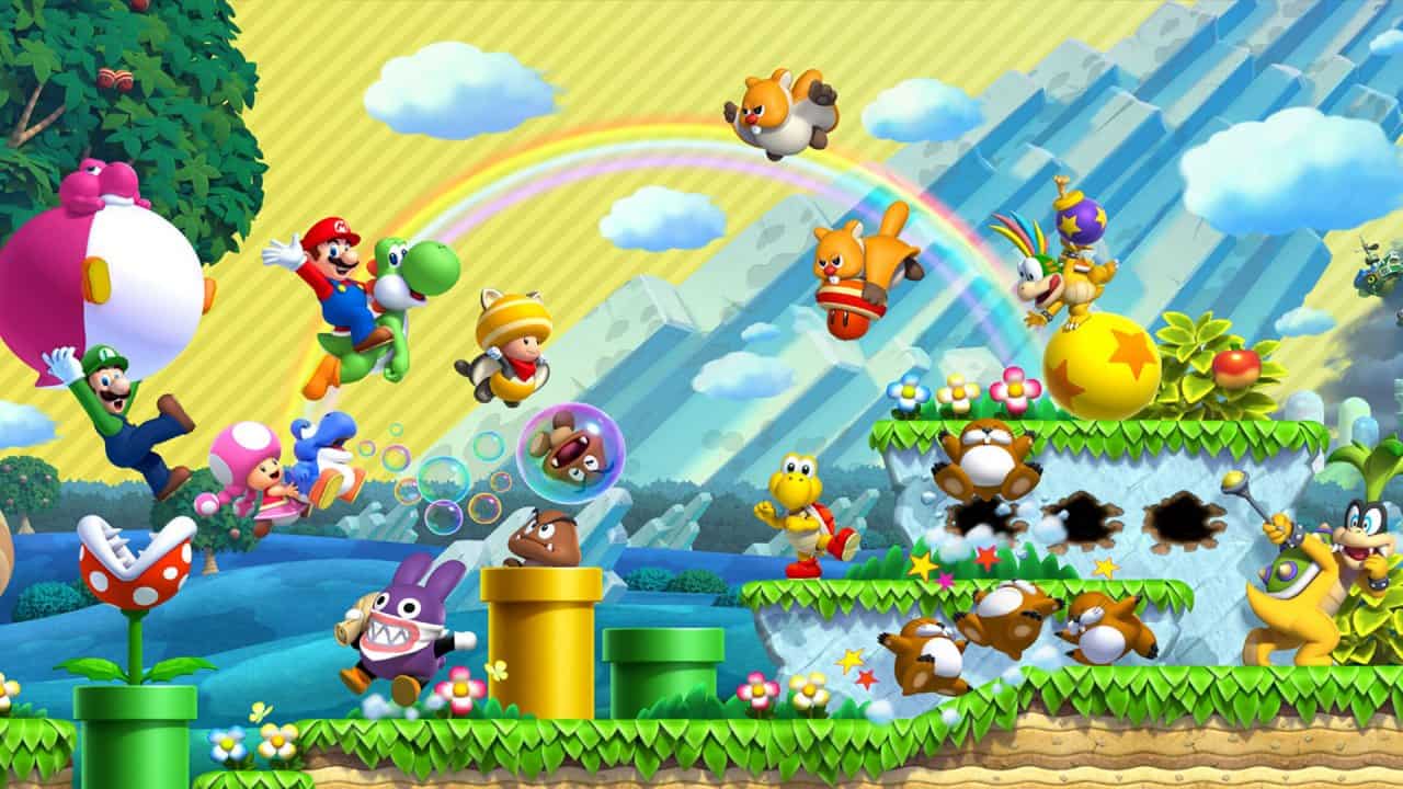 Đĩa Game New Super Mario Bros U Deluxe cho máy Switch