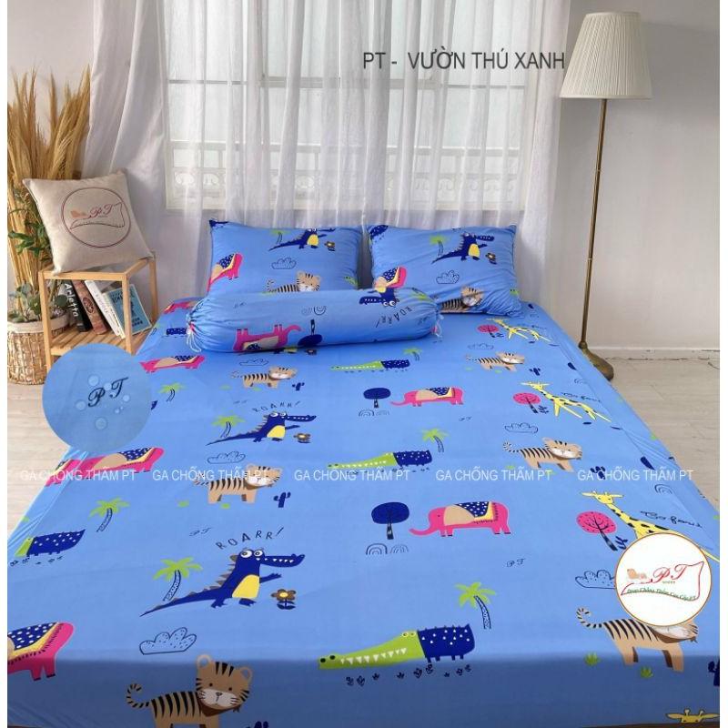 Ga cotton chống thấm thun nano PT vườn thú kem