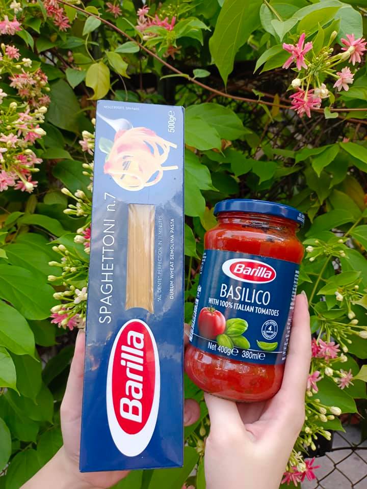 Sốt cà chua và húng quế hiệu Barilla 400g. Date 10/2023