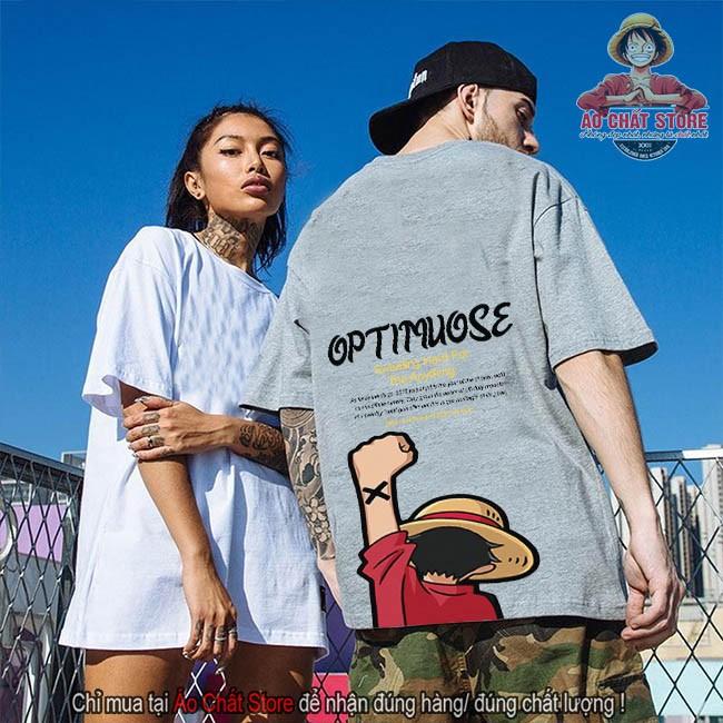 Áo luffy tay lỡ unisex