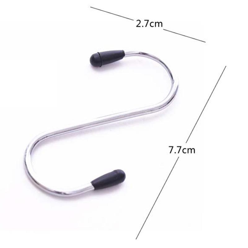 COMBO 08 Móc treo inox chữ S tiện dụng