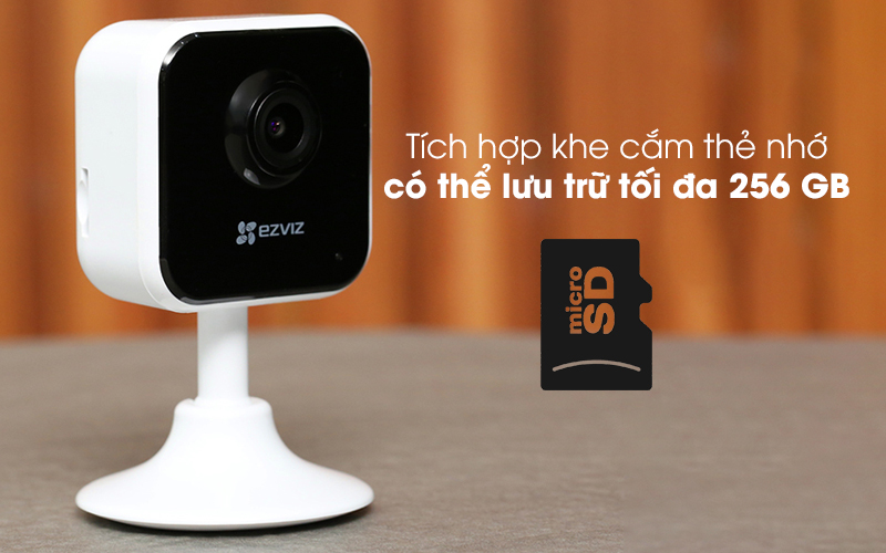 Camera IP wifi EZVIZ C1HC Full HD 1080p đàm thoại 2 chiều, ống kính góc rộng 130 độ - Hàng Chính Hãng