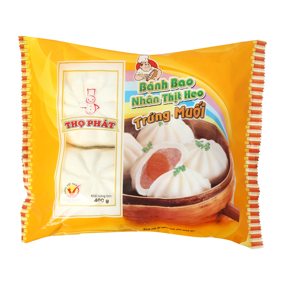 Bánh Bao Trứng Muối Thọ Phát 400G