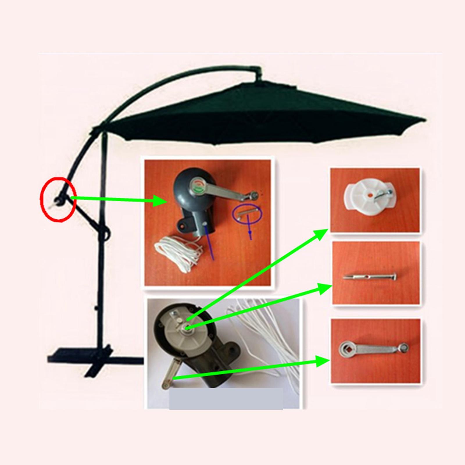 Outdoor Umbrella Accessories Crank Handle Accessories for Outdoor Patio Deck