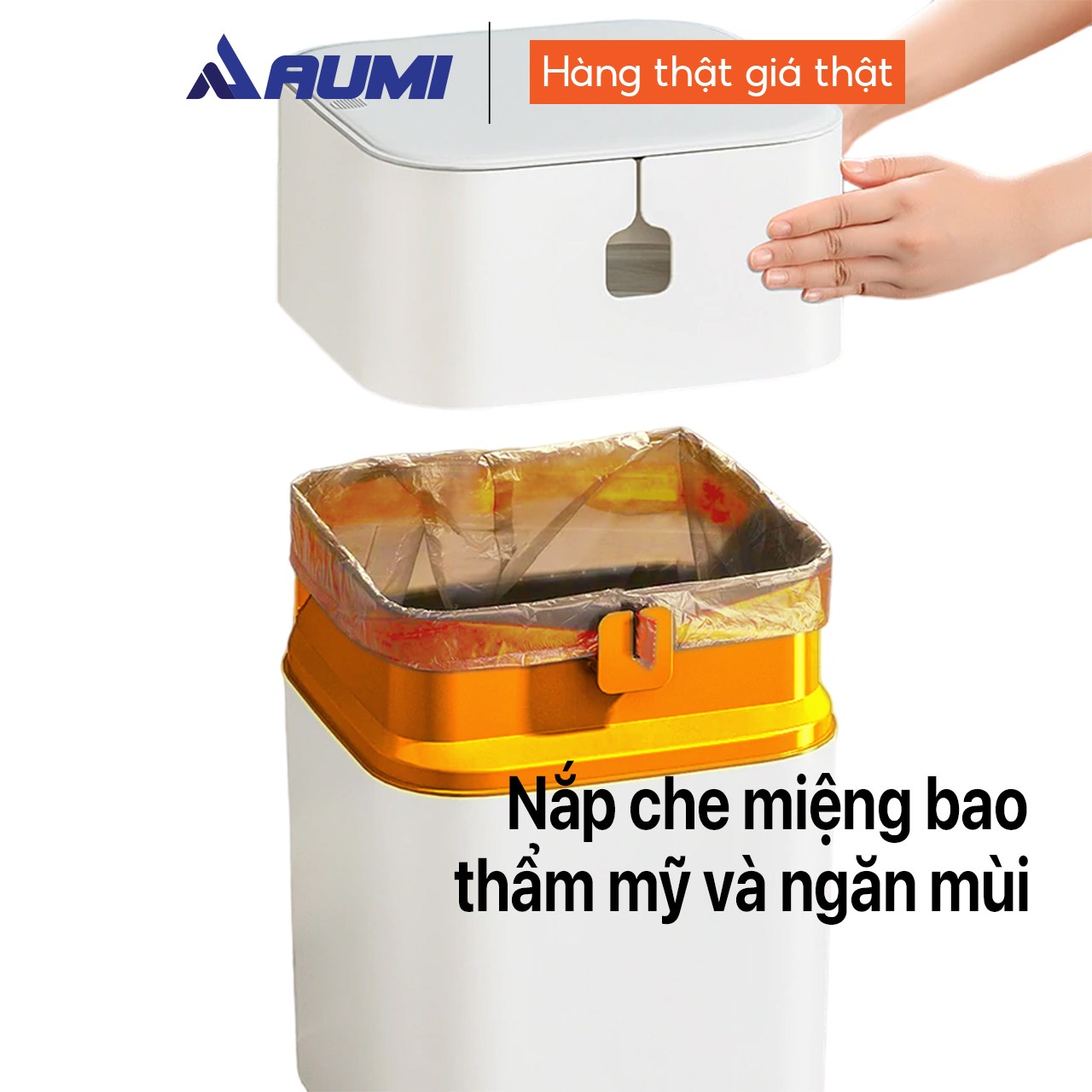 Thùng rác tự đóng gói Joybos ZFY39 / XZFY3 15L - Hàng nhập khẩu
