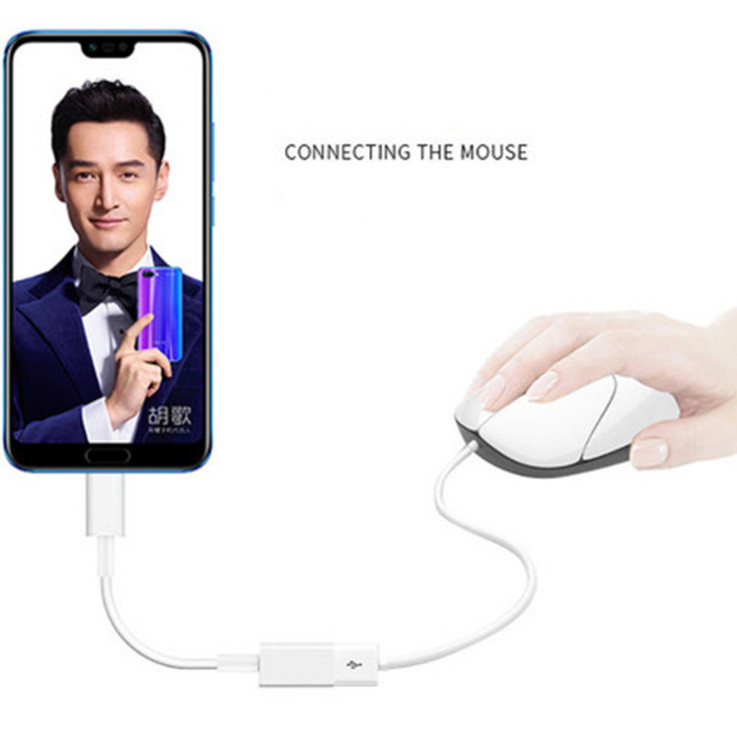 Cáp OTG Micro USB Sang USB 2.0 Âm - Mở Rộng Kết Nối Cho Điện Thoại, Máy Tính Bảng Với USB, Chuột, Bàn Phím...