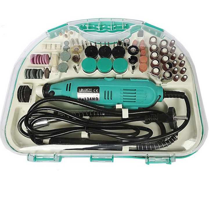 Bộ Máy Khoan Mài mini, Đa Năng 100 chi tiết, công suất 180W