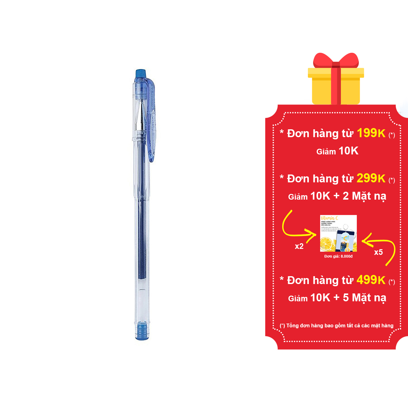 2 cây bút gel ký tên UM101ER có gôm