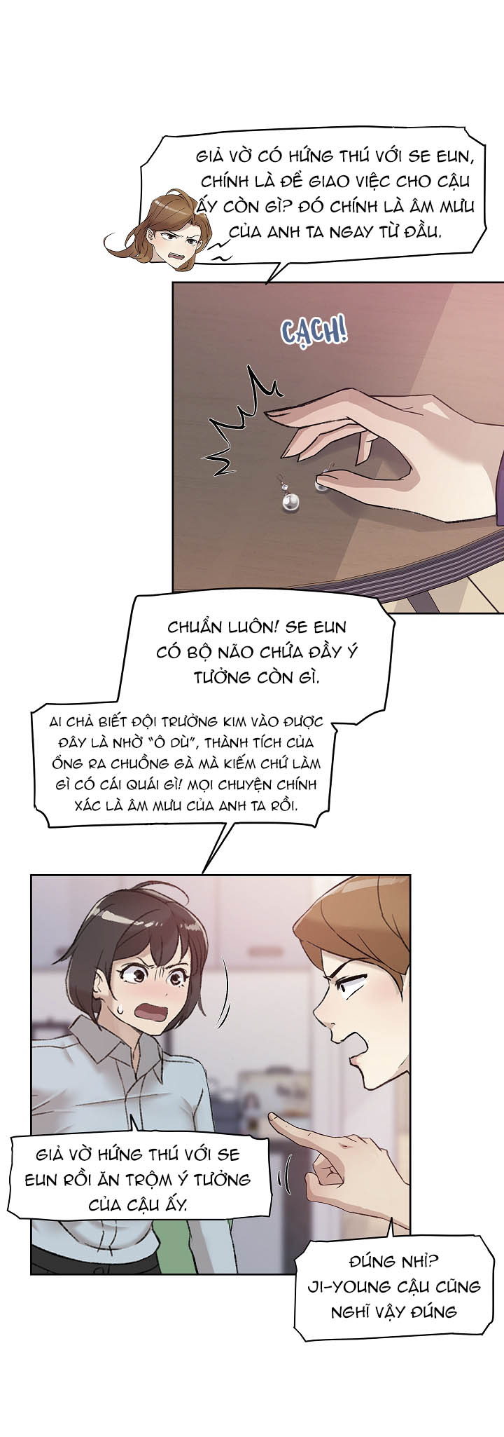 mãnh thú nơi công sở chapter 1 13