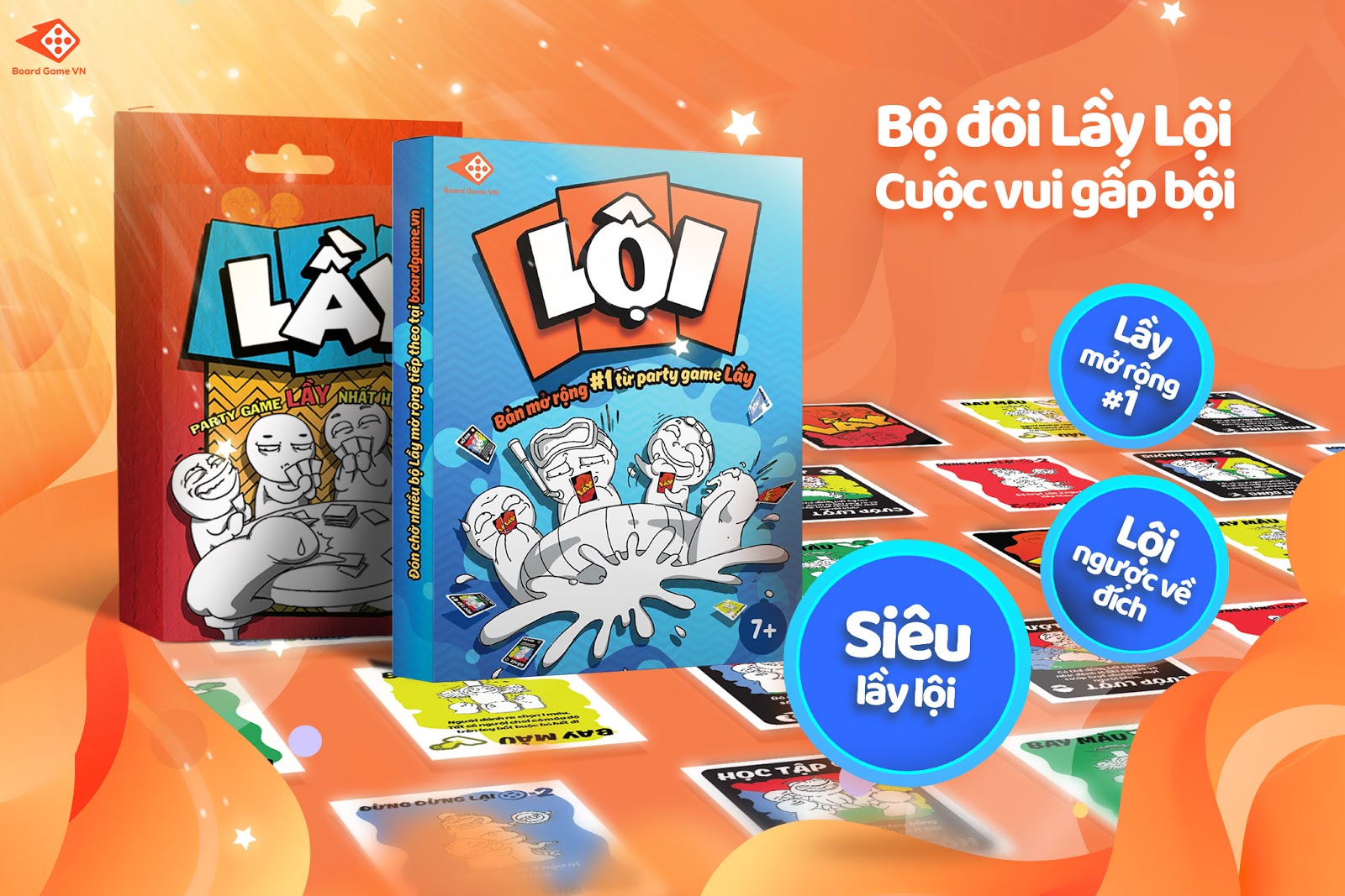 Thẻ bài Lội - Bản mở rộng của Lầy - BoardgameVN